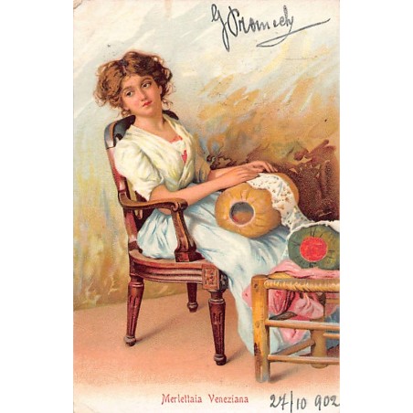 Rare collectable postcards of Italy. Vintage Postcards of Italy