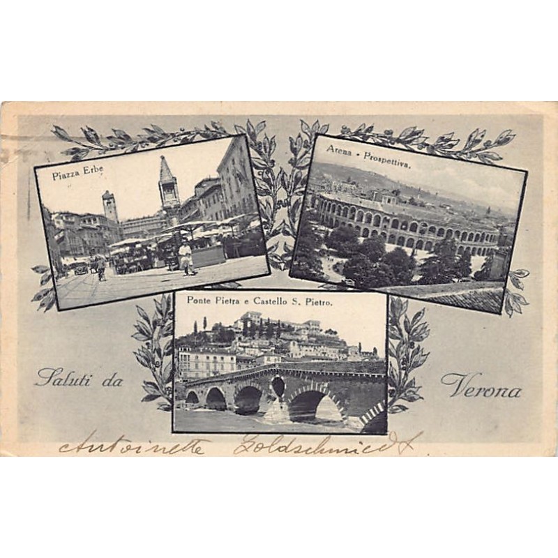 Rare collectable postcards of Italy. Vintage Postcards of Italy