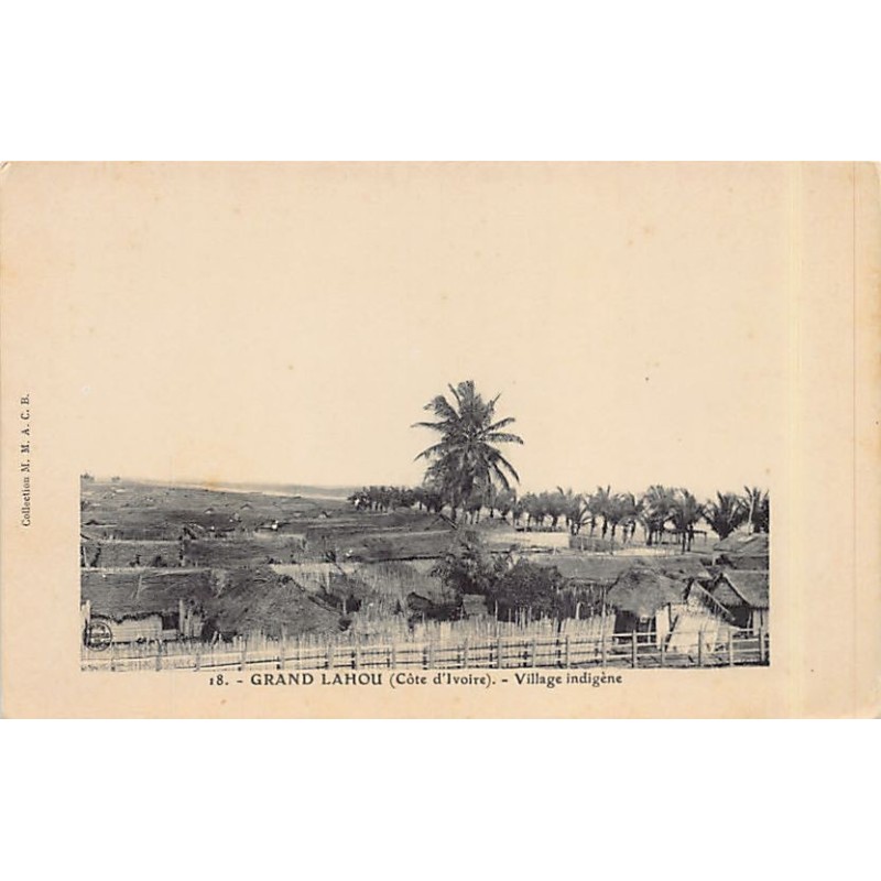 Rare collectable postcards of CÔTE D'IVOIRE. Vintage Postcards of CÔTE D'IVOIRE