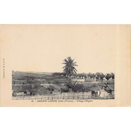 Rare collectable postcards of CÔTE D'IVOIRE. Vintage Postcards of CÔTE D'IVOIRE