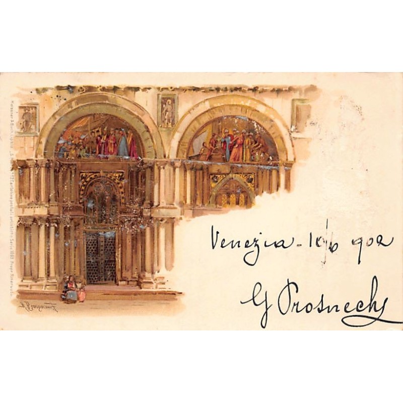 Rare collectable postcards of Italy. Vintage Postcards of Italy