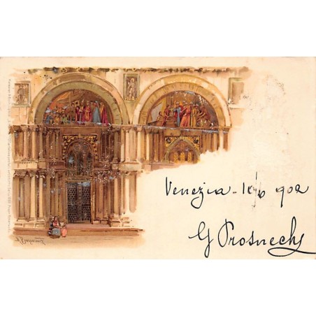 Rare collectable postcards of Italy. Vintage Postcards of Italy