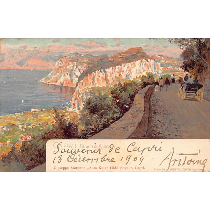 Rare collectable postcards of Italy. Vintage Postcards of Italy