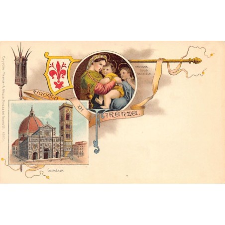 Rare collectable postcards of Italy. Vintage Postcards of Italy