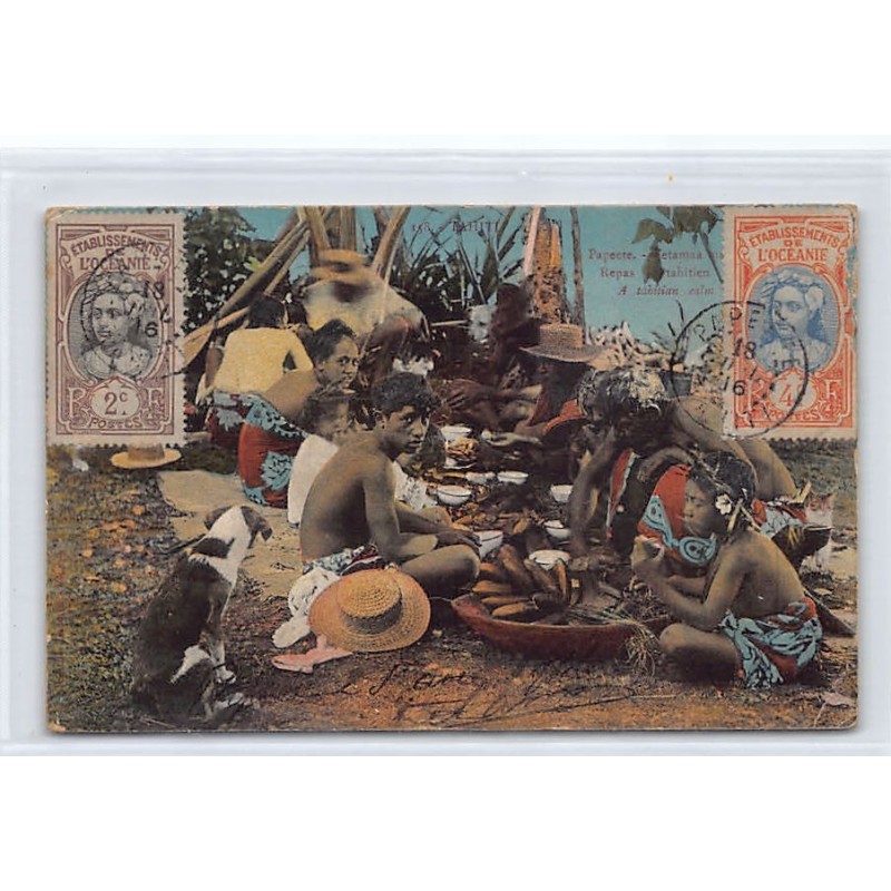 Rare collectable postcards of FRENCH POLYNESIA. Vintage Postcards of FRENCH POLYNESIA