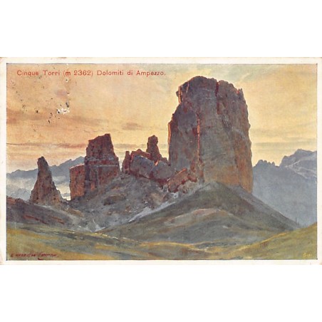 Rare collectable postcards of Italy. Vintage Postcards of Italy