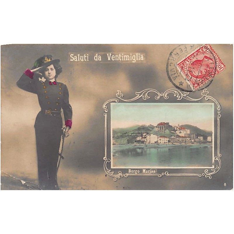 Rare collectable postcards of Italy. Vintage Postcards of Italy