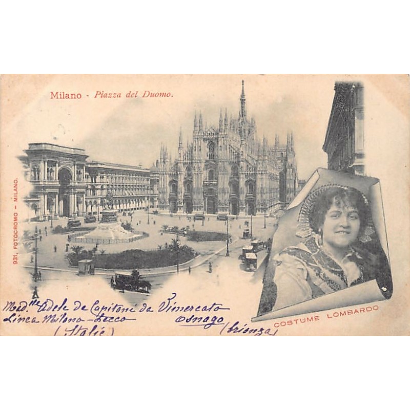Rare collectable postcards of Italy. Vintage Postcards of Italy