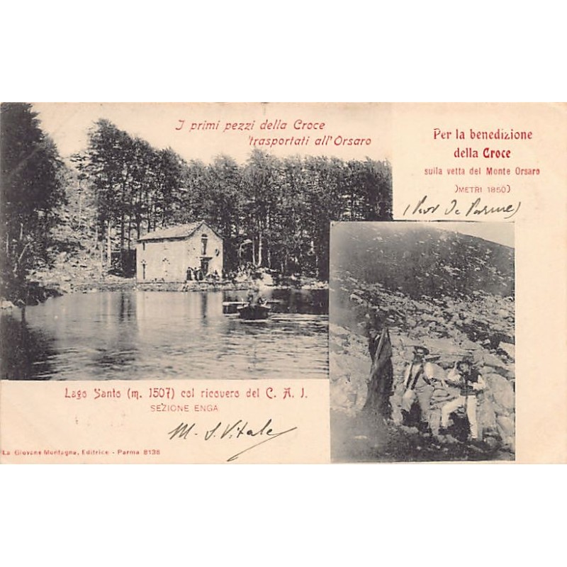 Rare collectable postcards of Italy. Vintage Postcards of Italy