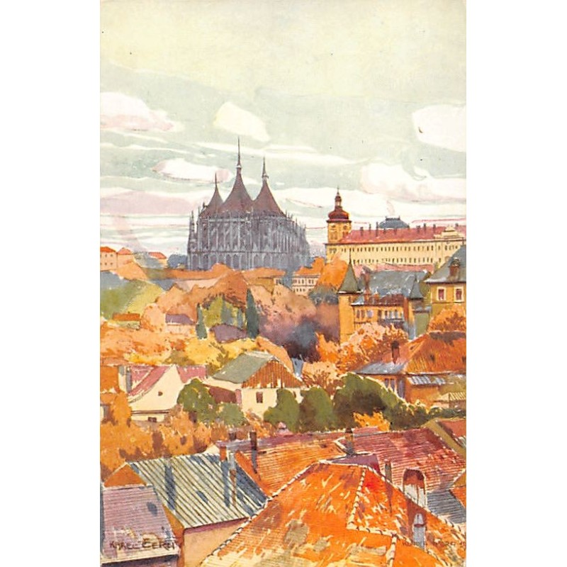 Rare collectable postcards of Czech Republic. Vintage Postcards of Czech Republic