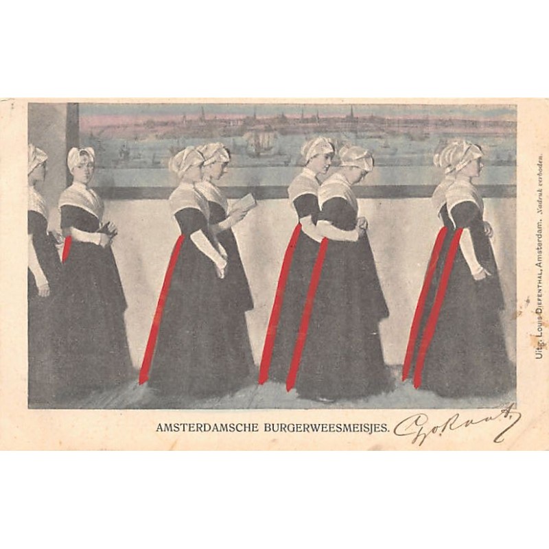 Rare collectable postcards of Netherlands. Vintage Postcards of Netherlands