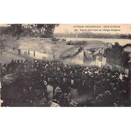 Rare collectable postcards of CÔTE D'IVOIRE. Vintage Postcards of CÔTE D'IVOIRE