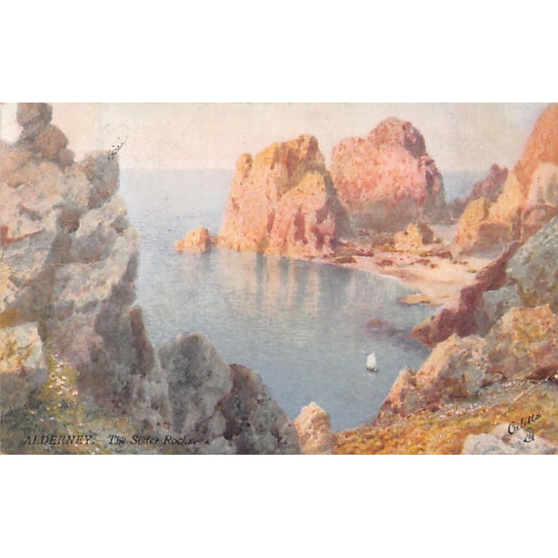 Rare collectable postcards of United Kingdom - Alderney. Vintage Postcards of United Kingdom - Alderney