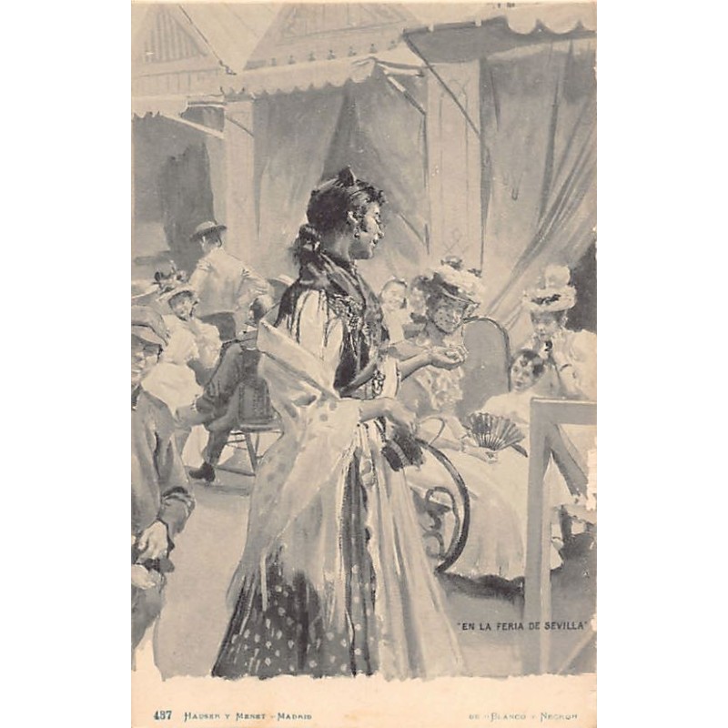 Rare collectable postcards of Spain. Vintage Postcards of Spain