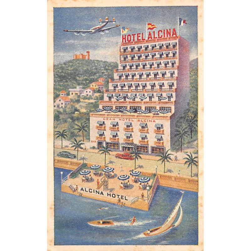 Rare collectable postcards of Spain. Vintage Postcards of Spain