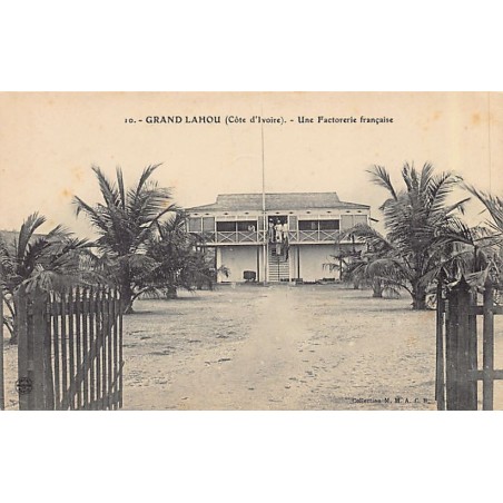 Rare collectable postcards of CÔTE D'IVOIRE. Vintage Postcards of CÔTE D'IVOIRE
