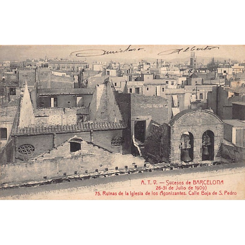 Rare collectable postcards of Spain. Vintage Postcards of Spain