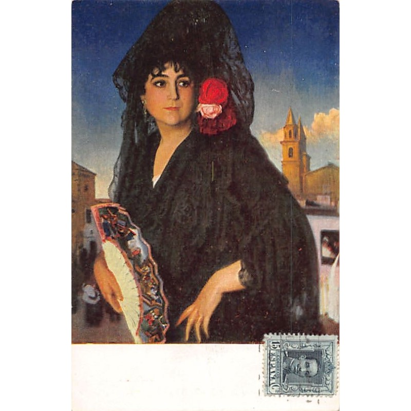 Rare collectable postcards of Spain. Vintage Postcards of Spain