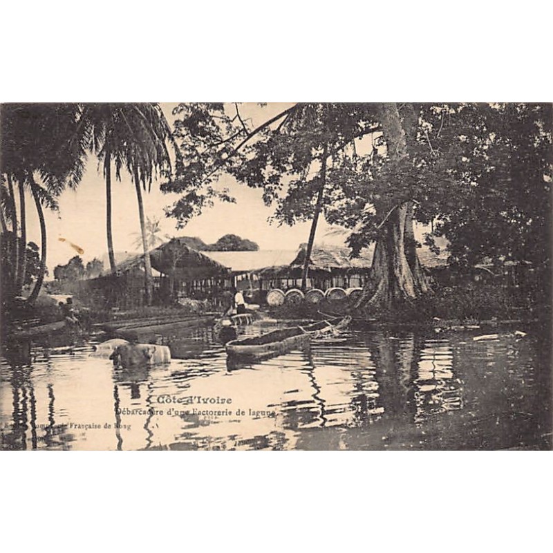 Rare collectable postcards of CÔTE D'IVOIRE. Vintage Postcards of CÔTE D'IVOIRE