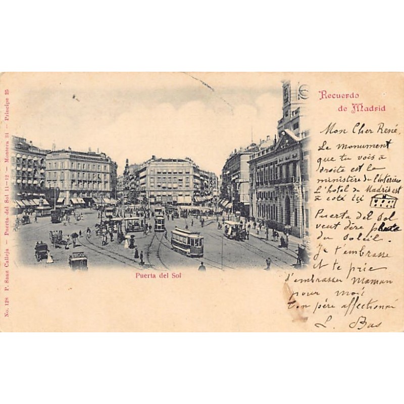 Rare collectable postcards of Spain. Vintage Postcards of Spain