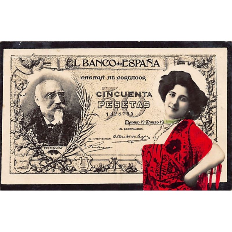 Rare collectable postcards of Spain. Vintage Postcards of Spain