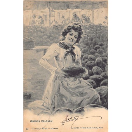 Rare collectable postcards of Spain. Vintage Postcards of Spain