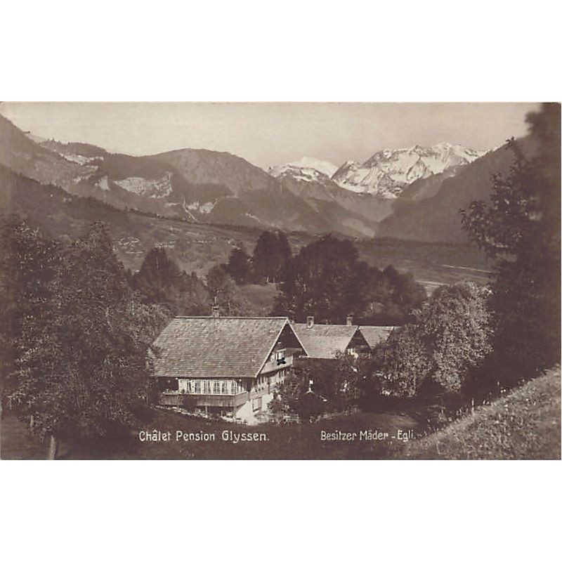 Rare collectable postcards of Switzerland. Vintage Postcards of Switzerland