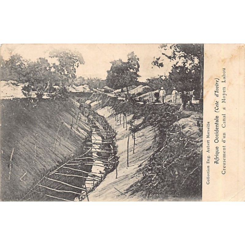 Rare collectable postcards of CÔTE D'IVOIRE. Vintage Postcards of CÔTE D'IVOIRE