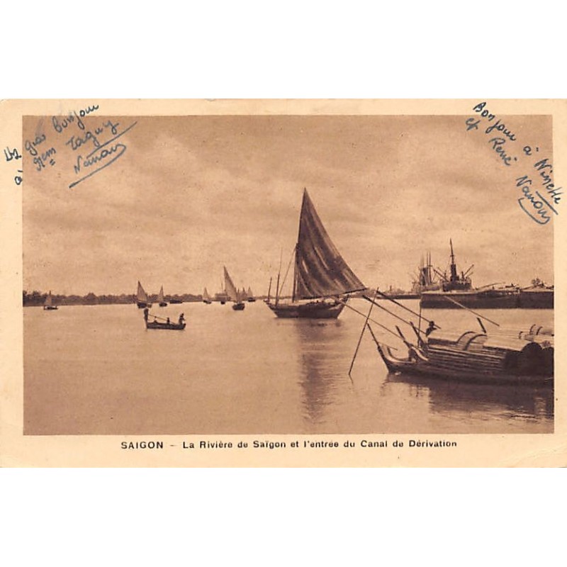 Rare collectable postcards of Vietnam. Vintage Postcards of Vietnam