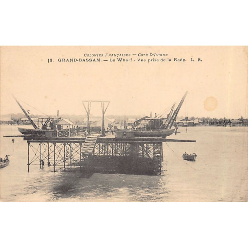 Rare collectable postcards of CÔTE D'IVOIRE. Vintage Postcards of CÔTE D'IVOIRE