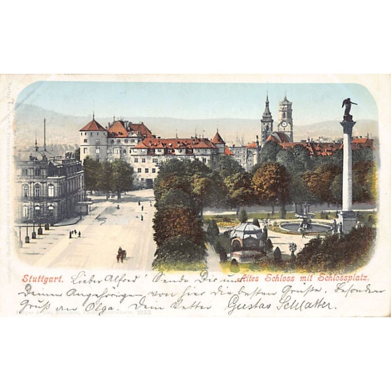 Rare collectable postcards of Germany. Vintage Postcards of Germany