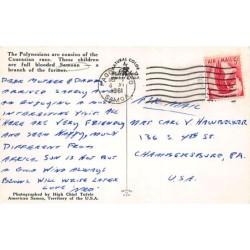 Rare collectable postcards of Samoa. Vintage Postcards of Samoa