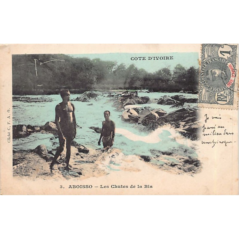 Rare collectable postcards of CÔTE D'IVOIRE. Vintage Postcards of CÔTE D'IVOIRE