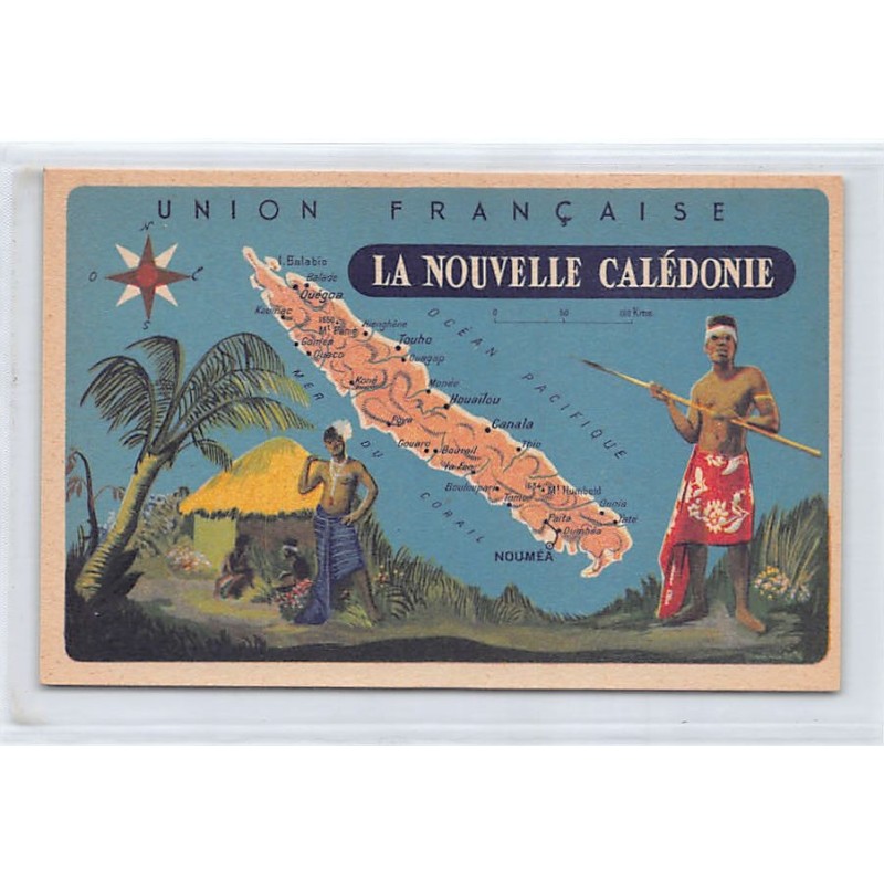 Rare collectable postcards of NEW CALEDONIA. Vintage Postcards of NEW CALEDONIA