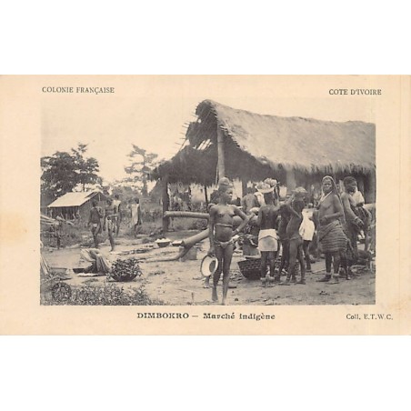 Rare collectable postcards of CÔTE D'IVOIRE. Vintage Postcards of CÔTE D'IVOIRE