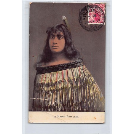 New Zealand - A Maori Princess - SEE SCANS FOR CONDITION - Publ. H. & B.
