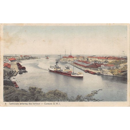 Rare collectable postcards of CURACAO. Vintage Postcards of CURACAO