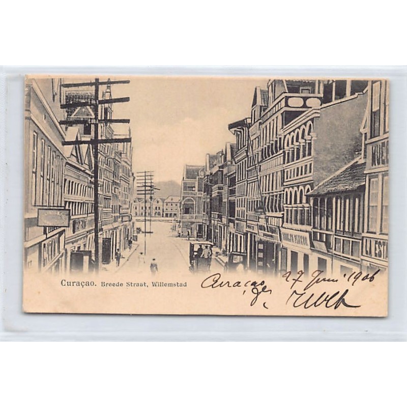 Rare collectable postcards of CURACAO. Vintage Postcards of CURACAO