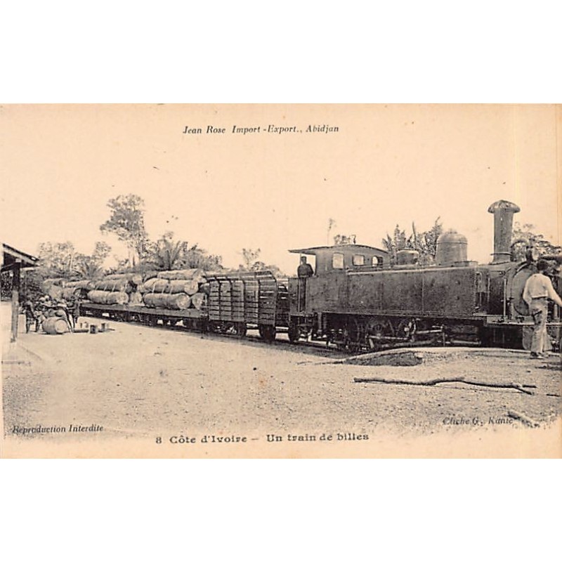 Rare collectable postcards of CÔTE D'IVOIRE. Vintage Postcards of CÔTE D'IVOIRE