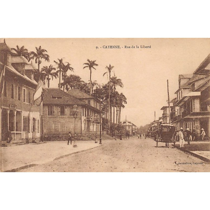 Rare collectable postcards of FRENCH GUIANA. Vintage Postcards of FRENCH GUIANA