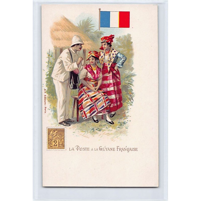 Rare collectable postcards of FRENCH GUIANA. Vintage Postcards of FRENCH GUIANA