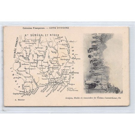Rare collectable postcards of CÔTE D'IVOIRE. Vintage Postcards of CÔTE D'IVOIRE