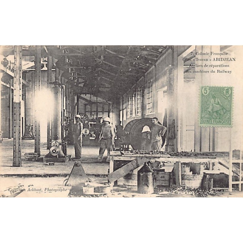 Rare collectable postcards of CÔTE D'IVOIRE. Vintage Postcards of CÔTE D'IVOIRE