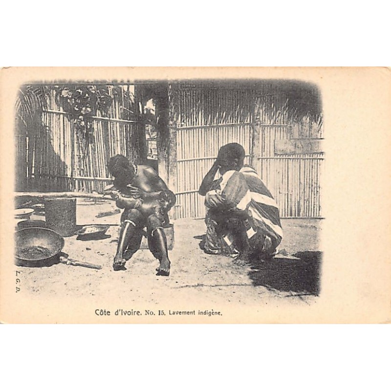 Rare collectable postcards of CÔTE D'IVOIRE. Vintage Postcards of CÔTE D'IVOIRE