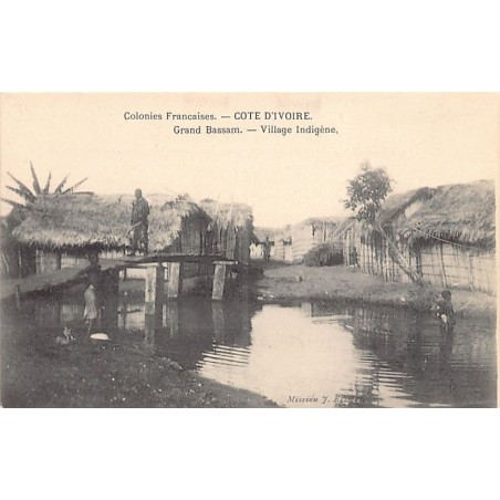 Rare collectable postcards of CÔTE D'IVOIRE. Vintage Postcards of CÔTE D'IVOIRE