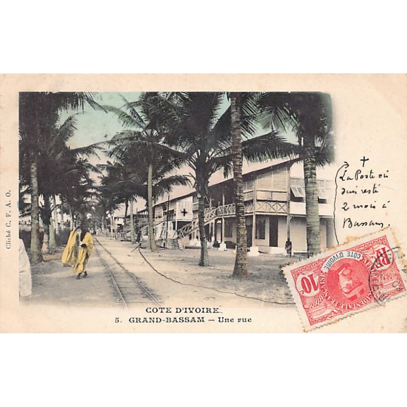 Rare collectable postcards of CÔTE D'IVOIRE. Vintage Postcards of CÔTE D'IVOIRE