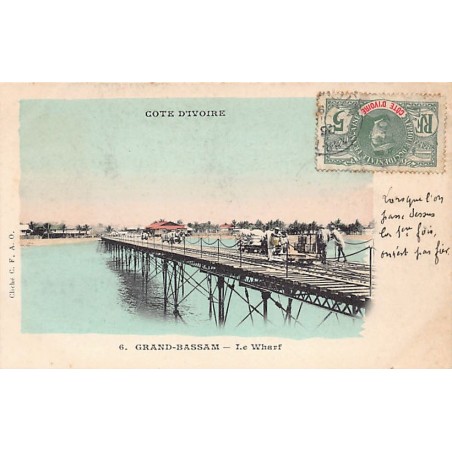 Rare collectable postcards of CÔTE D'IVOIRE. Vintage Postcards of CÔTE D'IVOIRE