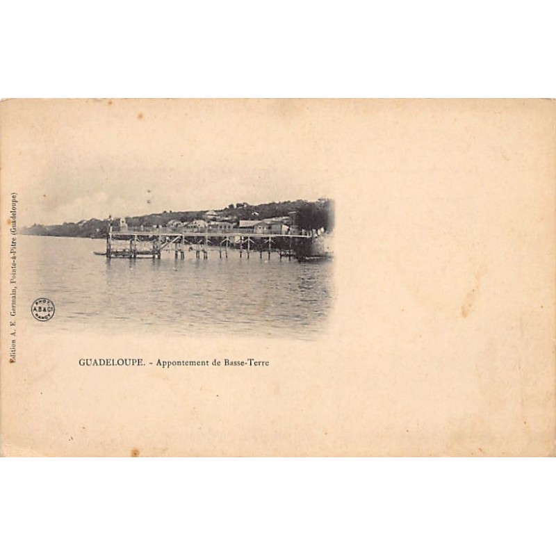 Rare collectable postcards of GUADELOUPE. Vintage Postcards of GUADELOUPE