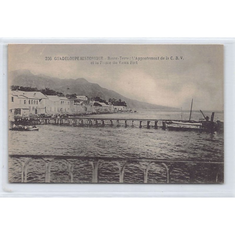 Rare collectable postcards of GUADELOUPE. Vintage Postcards of GUADELOUPE