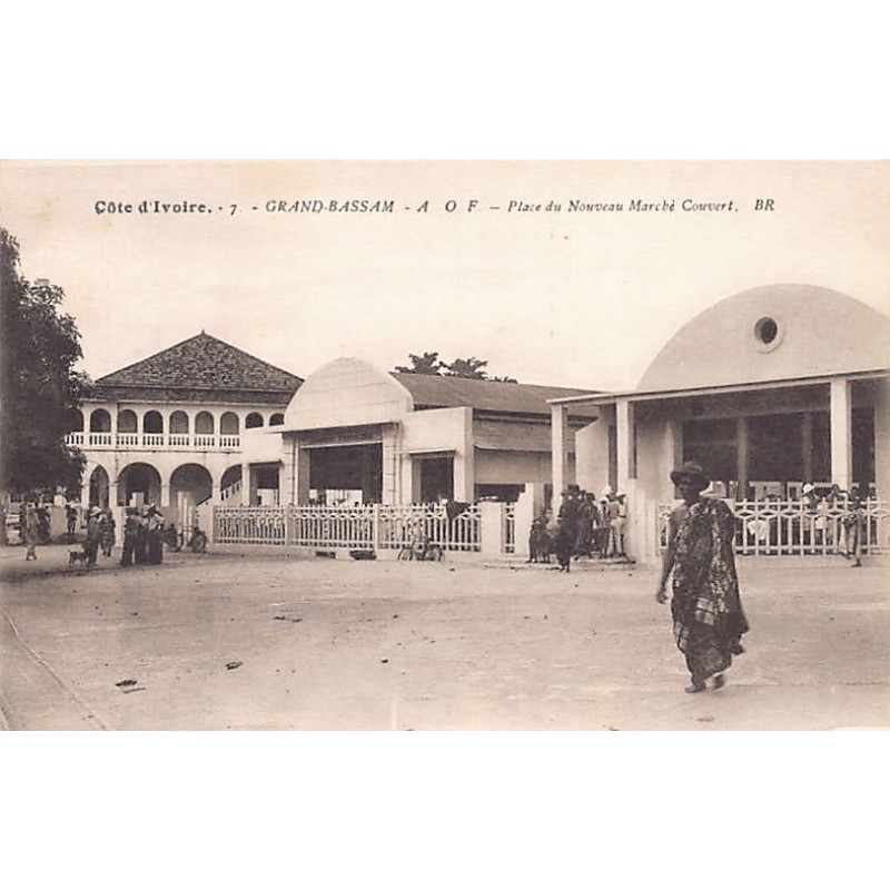 Rare collectable postcards of CÔTE D'IVOIRE. Vintage Postcards of CÔTE D'IVOIRE